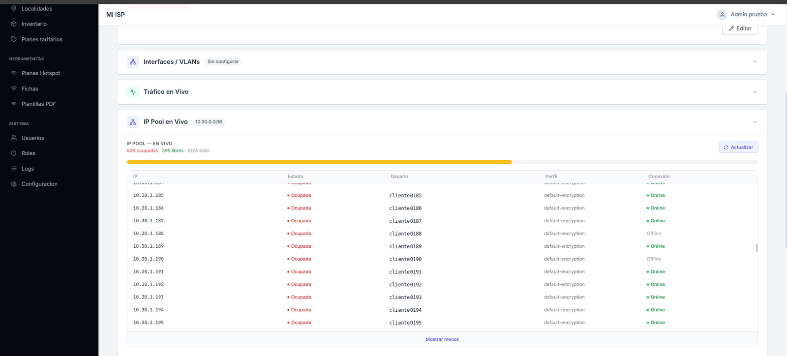 Integración con MikroTik
